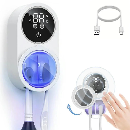 Smart UV Toothbrush Sterilizer Holder