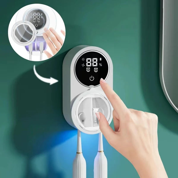Smart UV Toothbrush Sterilizer Holder